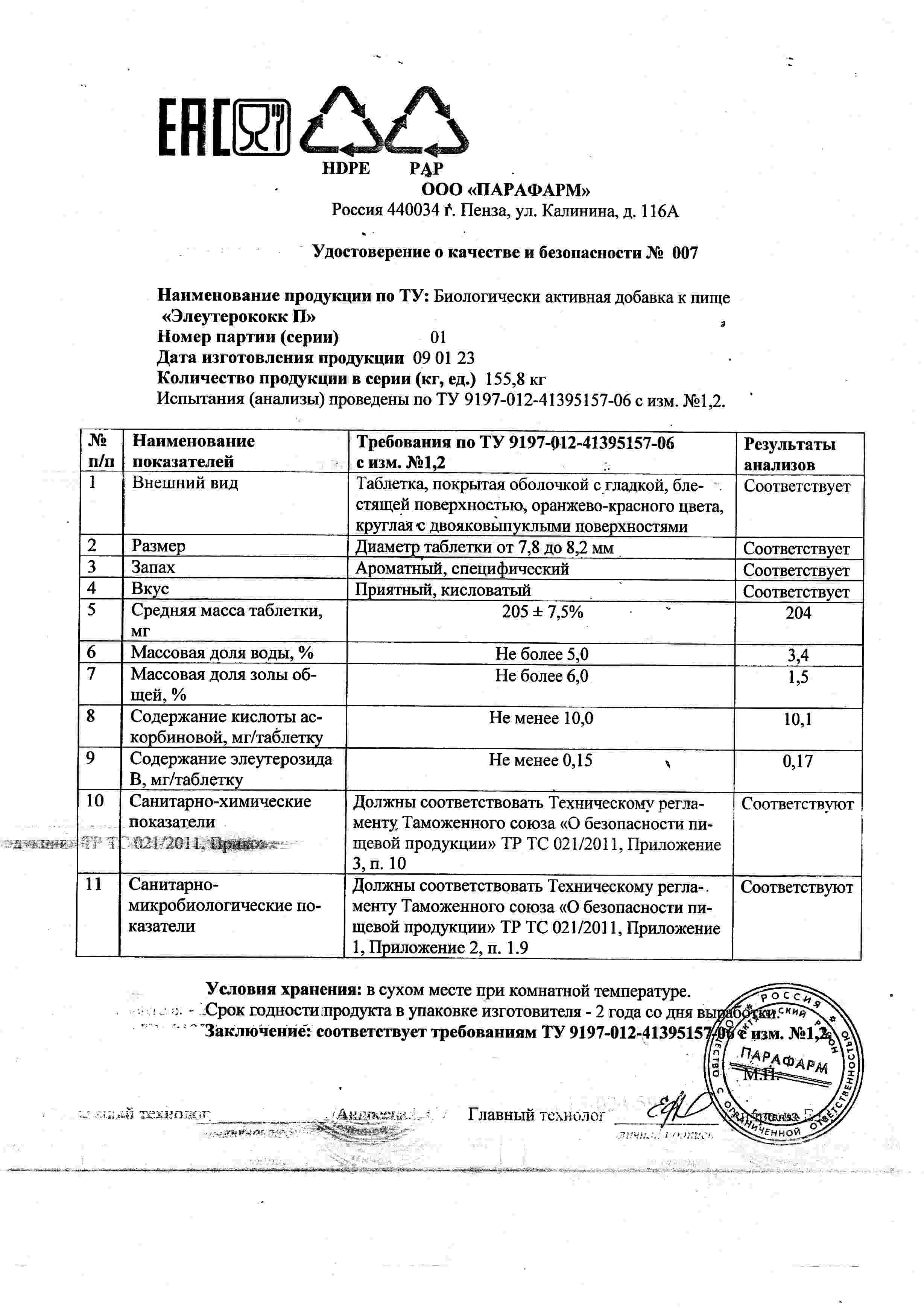 Паспорт №012023